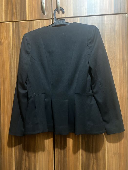 Черно дамско сако