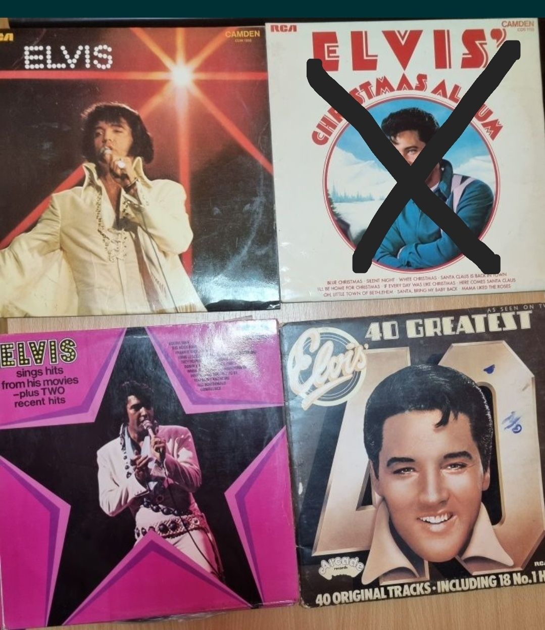 Discuri vinil ( Barbra Streisand,  Elvis Presley)