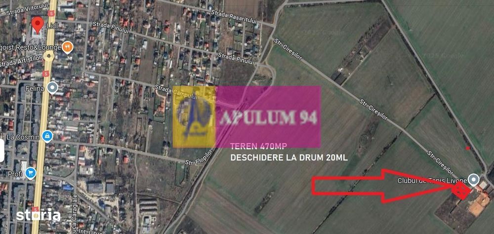 Parcelă aproape de Pădura la 1 Decembrie Ilfov