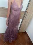 Rochie de nasa roz cu paiete