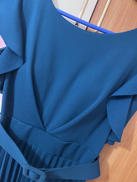 Дамска рокля турско синьо