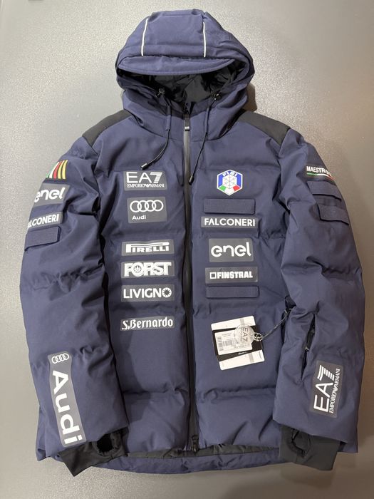 Geaca Schi Ski Barbati Armani EA7 Ski Team ITA ! Marime S Brabati