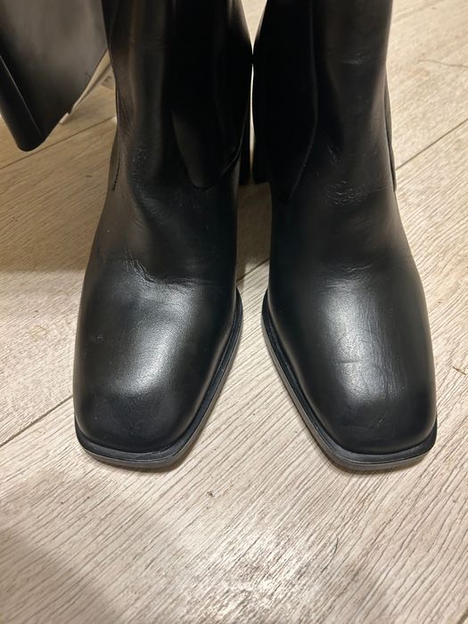 Cizme de piele Zara, 38