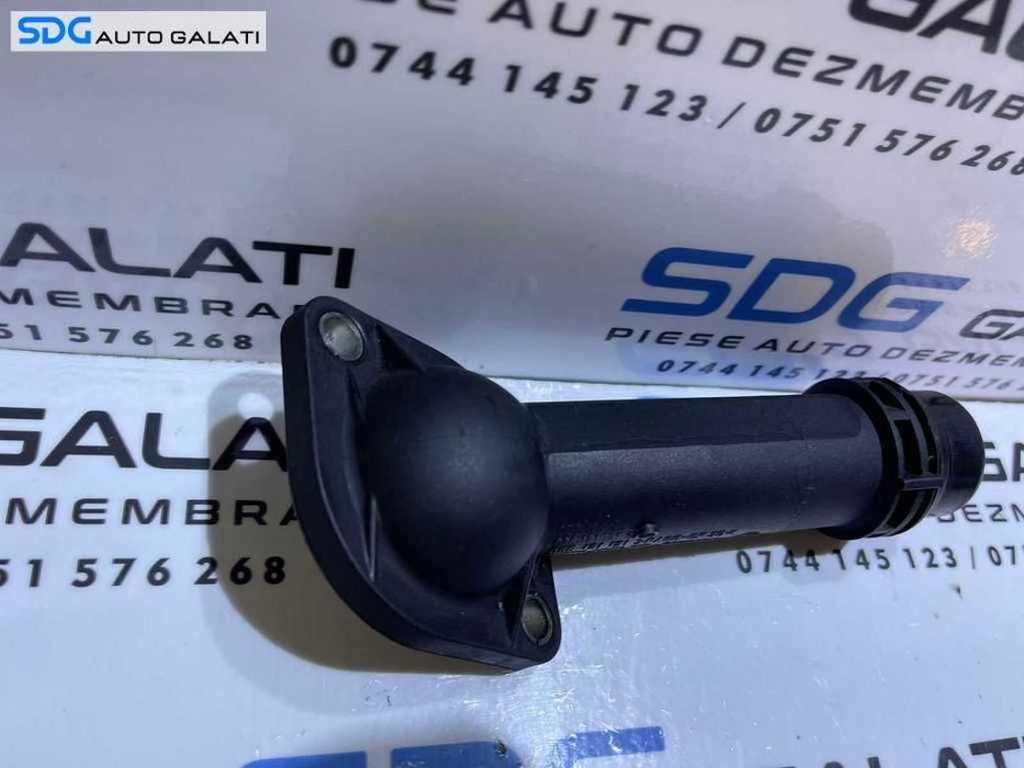 Flansa Corp Carcasa Termostat Audi A4 B6 1.9 TDI AVB AVF AWX BKE 2001 - 2005 Cod 03G121121C 06B121121 038121121B