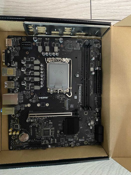 Placa de baza H610-M Biostar | Compatibila GEN 12 | DDR4 | CA NOUA!