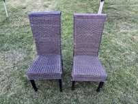2 bucati scaune rustice de gradina