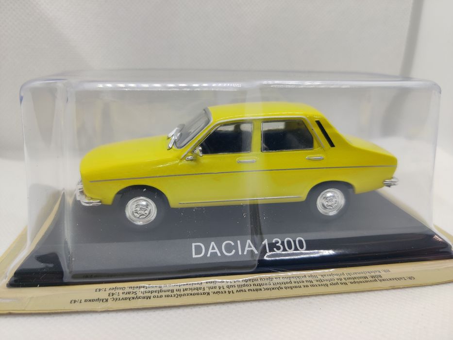 Macheta Dacia 1300 galbenă Sigilata
