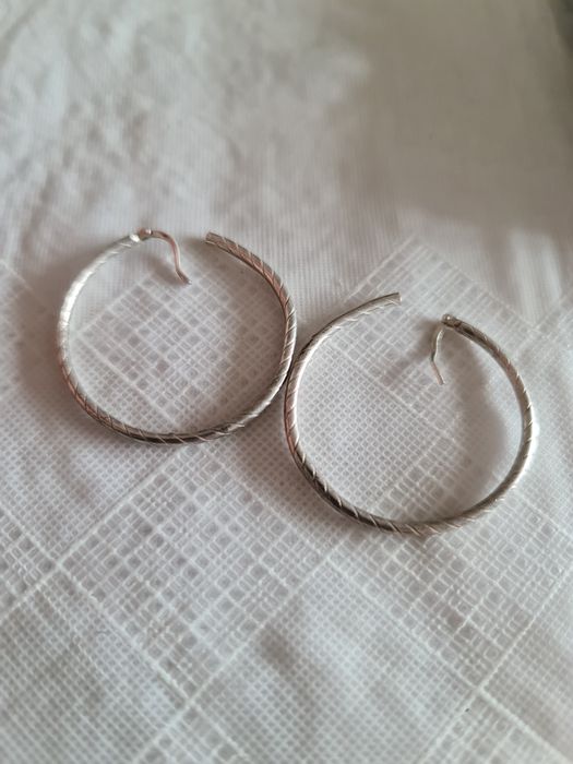 N cercei argint 925 noi , 4 cm latime