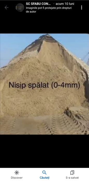 Agregate de balastiera : Nisip , Balast, Piatra , Refuz ,Pământ negru