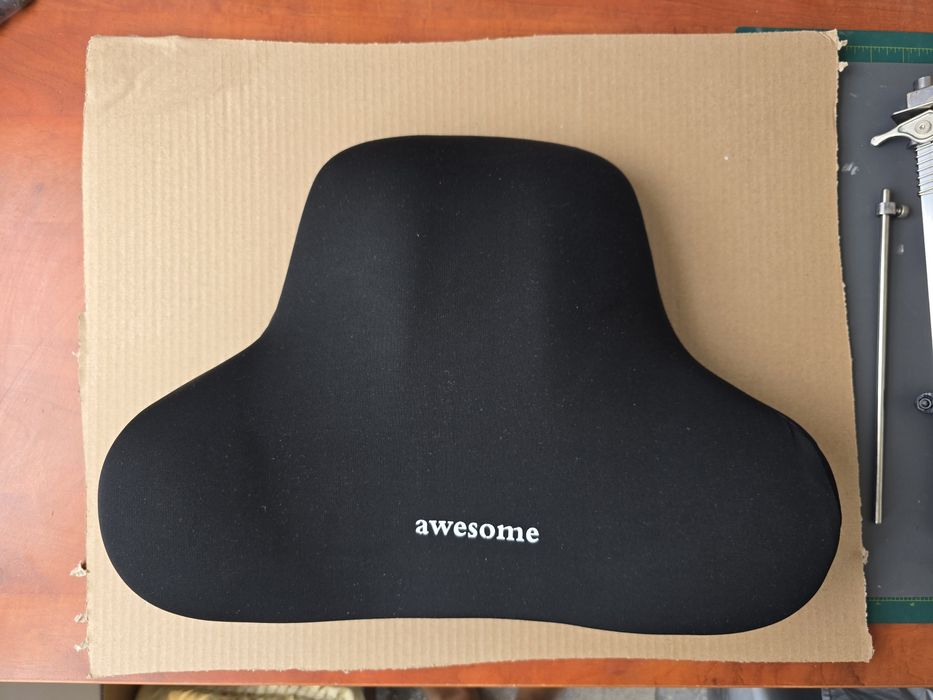 Лумбална възглавница – черна