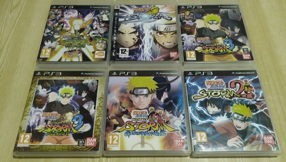 PS3 Naruto все игры PlayStation 3