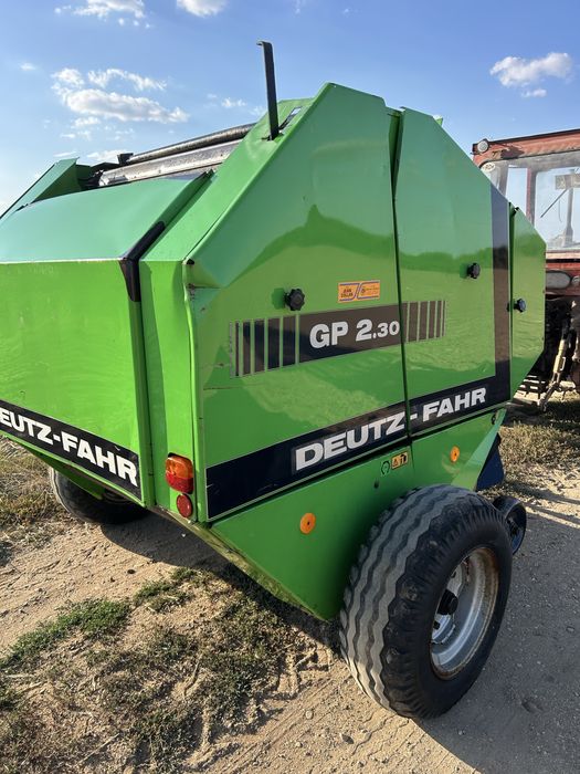 Presa Deutz Fahr 2.30 ( balotiera)120/120