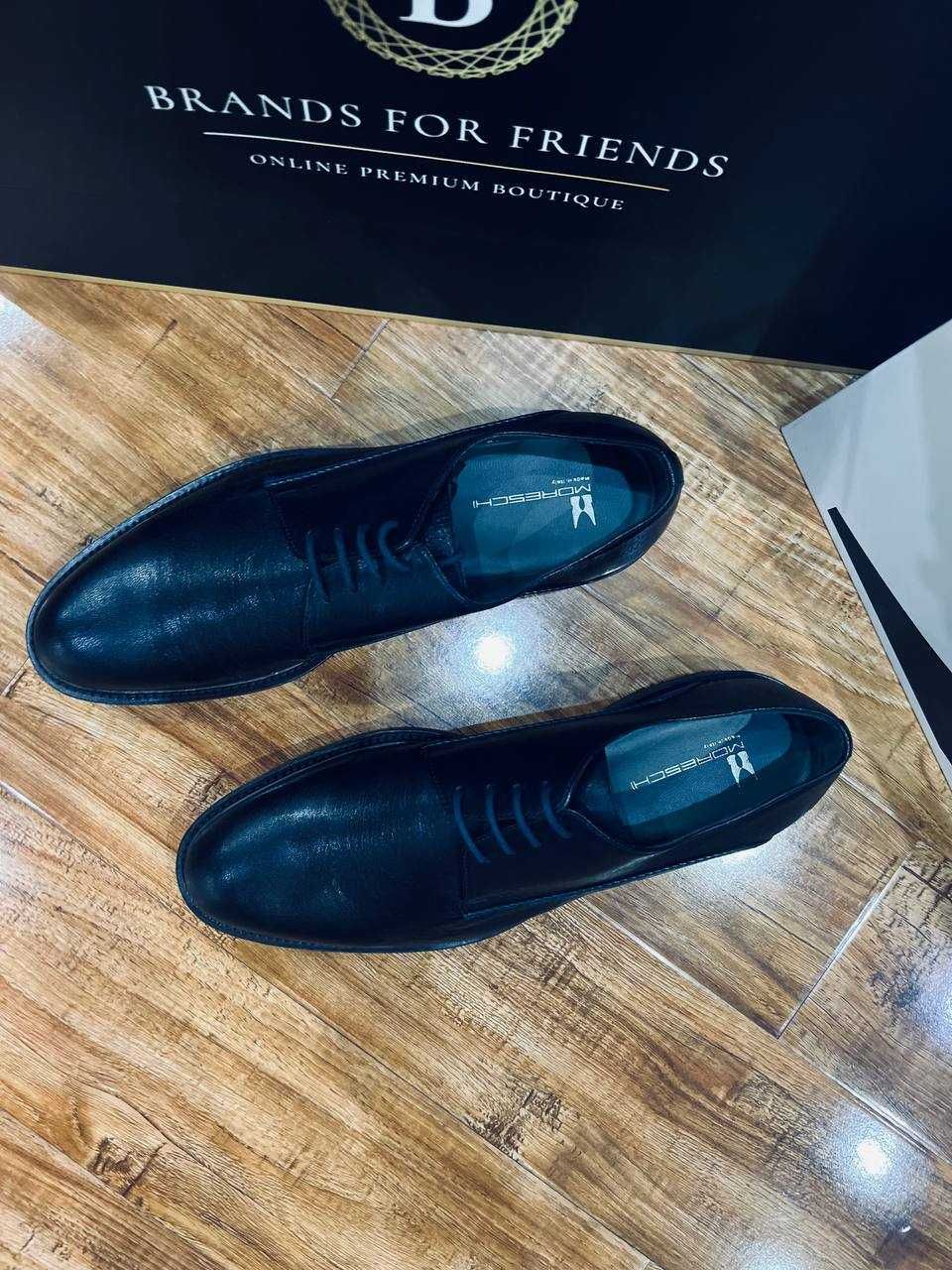 Moreschi мужские кожаные туфли дерби Италия