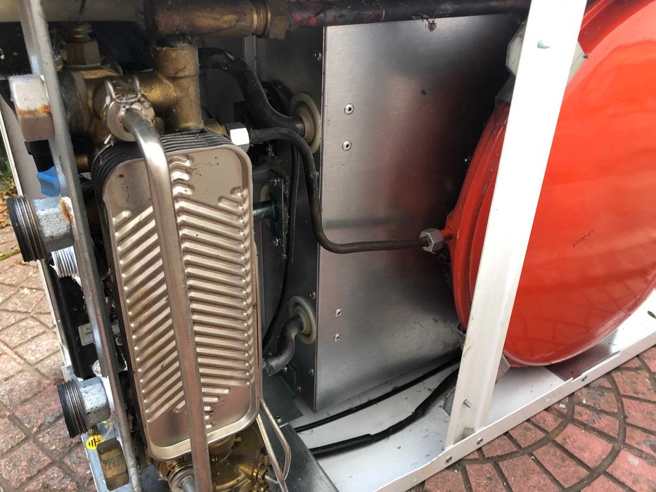 Котле на Газ 24 kw, газово котле Zilmet, 8 литра