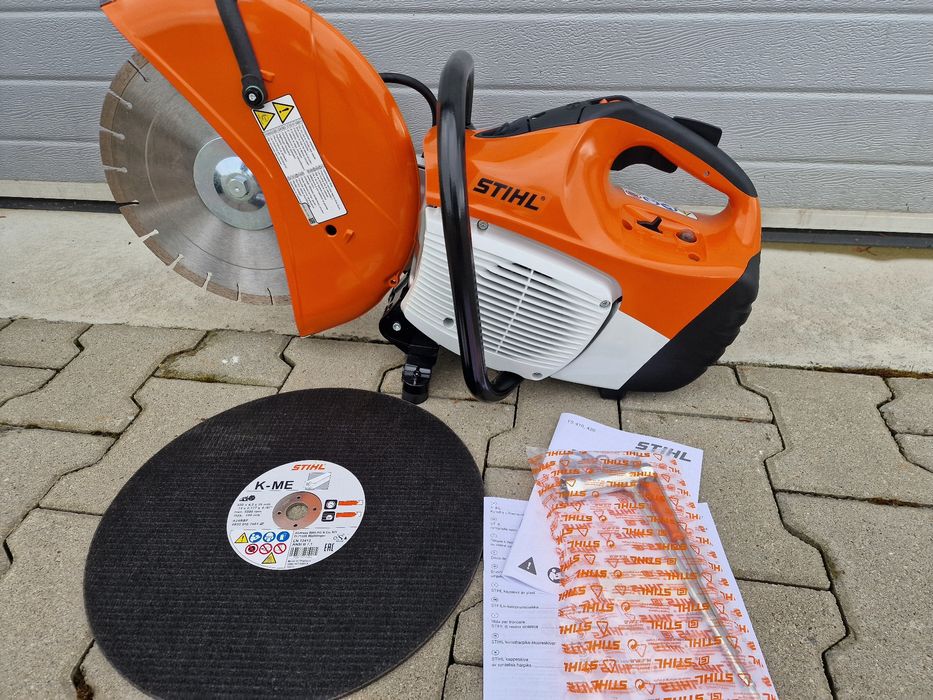Drujbă  de taiat beton Stihl TS 420 Nou 2x discuri metal+ beton
TS 420