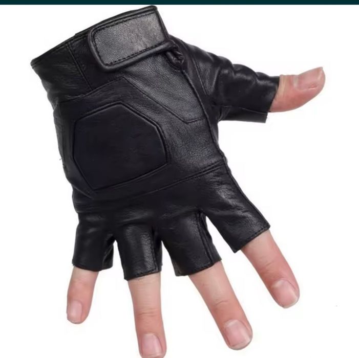 Mănuși de condus , piele ecologică - unisex (negre)