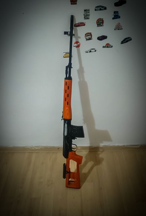 Sniper Airsoft Dragunov (SVD) – Full Metal & Lemn – 3.2 J – NOU