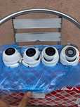 4 броя оригинални Hikvision DS-2CE56D7T куполни камери.