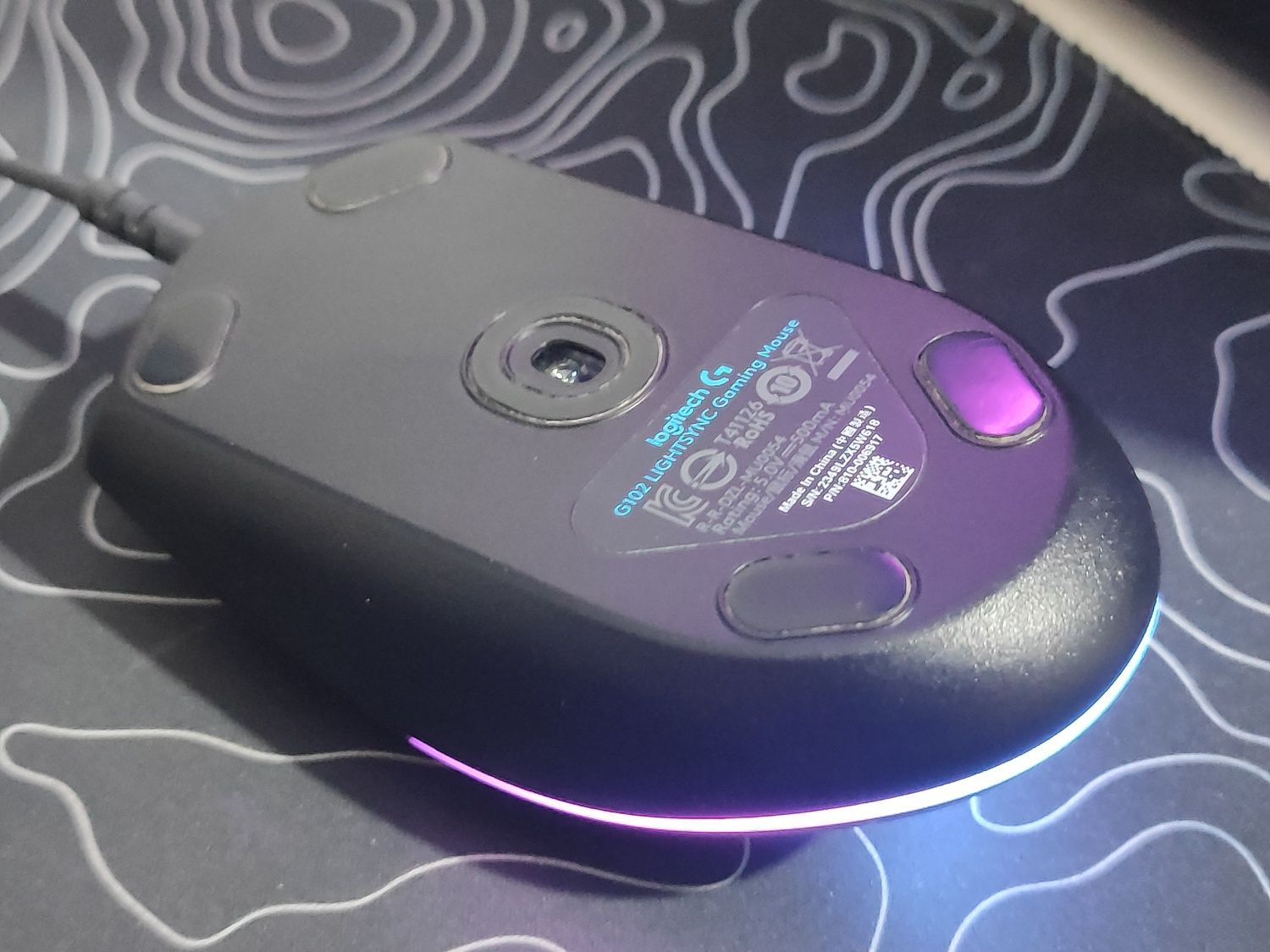 Мышка Logitech g102