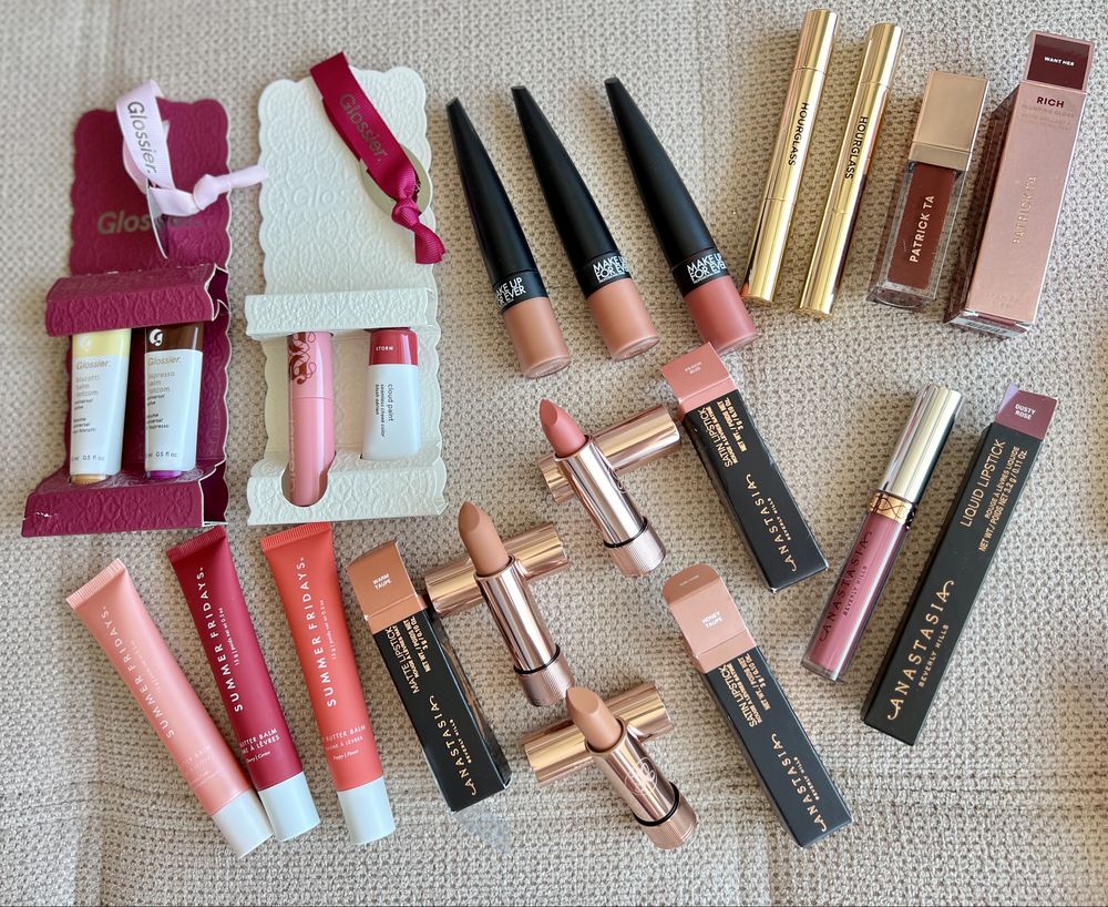 Оригинални червила Dior, Too Faced, Hourglass, Tarte, Glossier, YSL