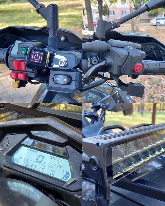 Cfmoto 450s / 4x4 / 2023 / 3300km / Impecabil