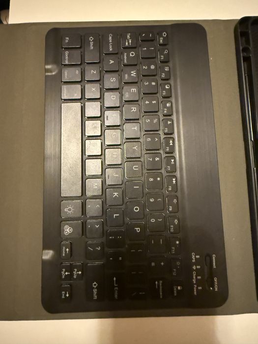 Husa Techsuit cu tastatura ilumitata rgb Samsung Tab S9