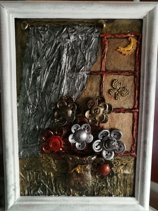 Панно  картина  поделка