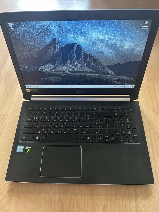 Геймърски лаптоп Acer Aspire GTX 1050TI i7-7700HQ 16GB RAM SSD