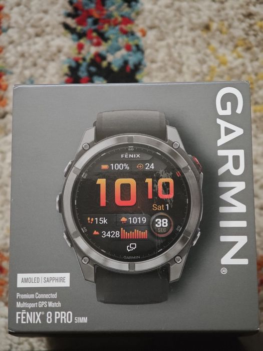 Garmin fenix 8 pro 51 mm amoled sapphire