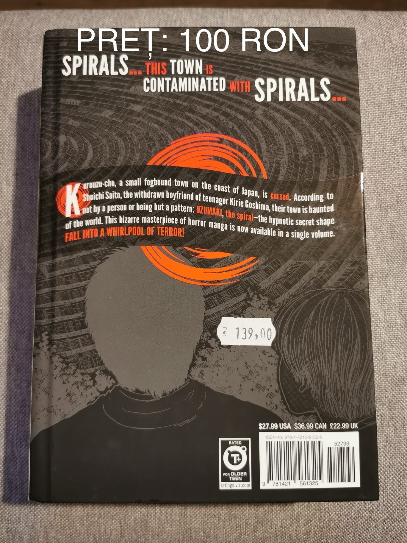 Spiral into horror Uzumaki by Junji Ito