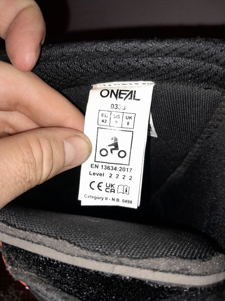 Мотокрос Ботуши Oneal Rmx Orange 42