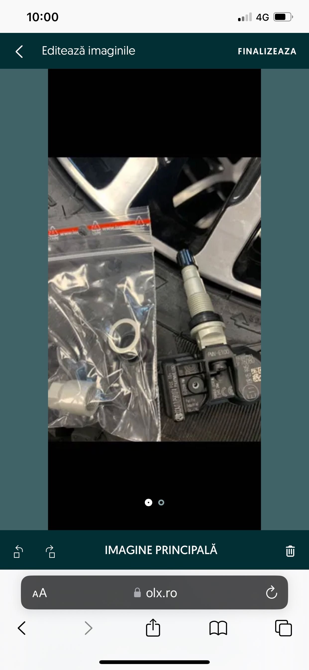Senzori presiune roți TPMS/elementi baterie/prezoane pt Toyota Lexus
