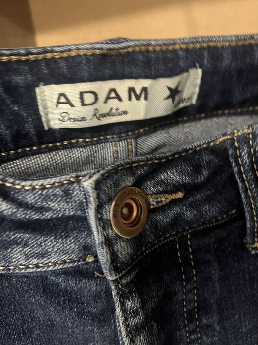 Сини скъсани дънки slim fit