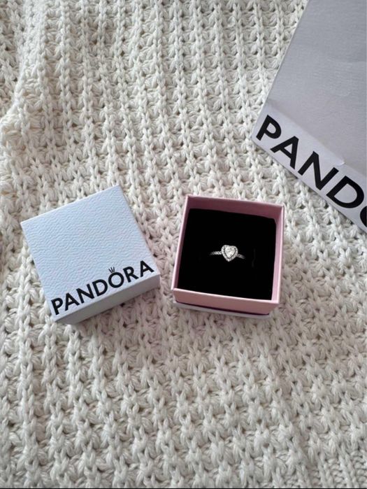 Vand inel silver inima PANDORA