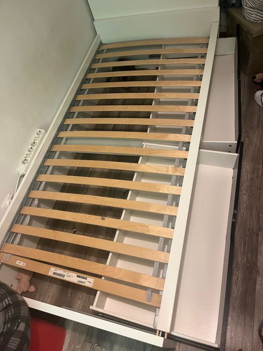 Pat ikea alb 90x200
