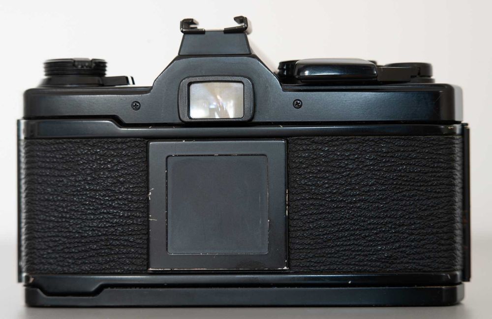 Aparat film SLR Olympus OM-2 Spot/Program cu Olympus 50 1.8