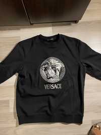 Bluza sweatshirt Versace Medusa neagra marime L