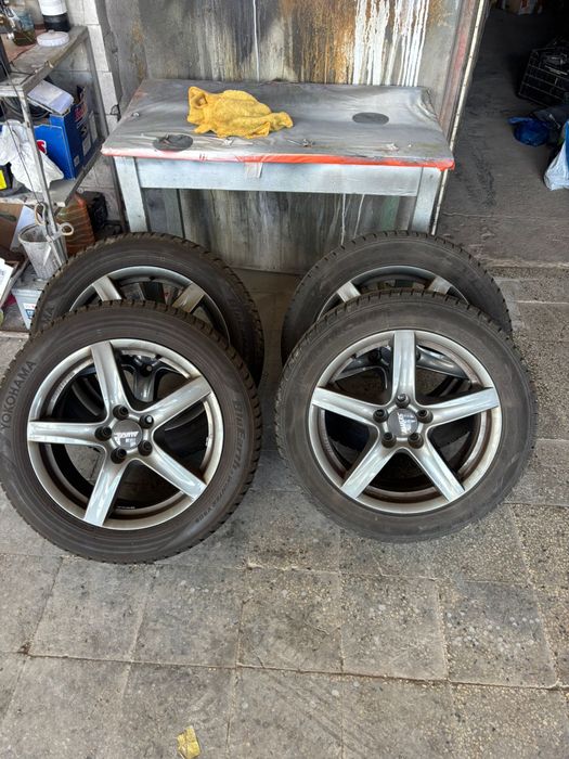 Джанти с гуми.17 цола,5*112,ЕТ 40,Wv,Audi,Skoda