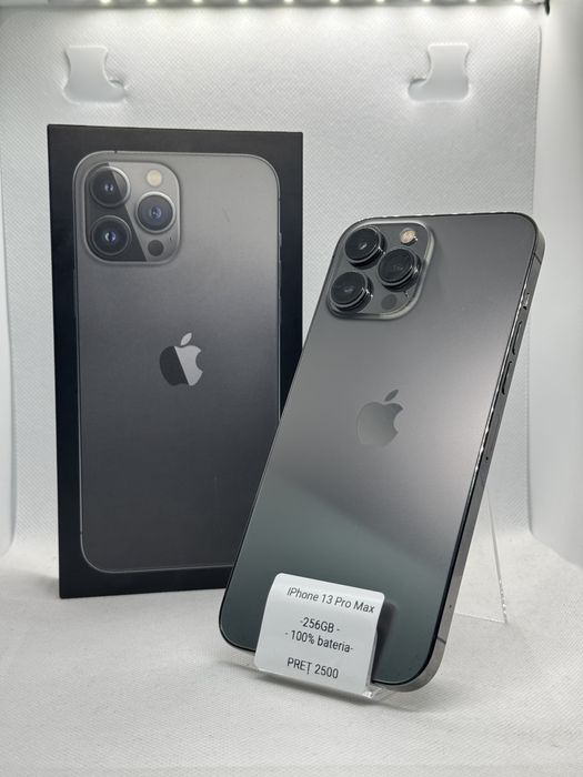 Magazin Vindem: Iphone 13 Pro Max, 256GB, 100% bateria