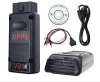MPPS V21 ECU Chip Tuning cablu Tricore Multiboot EDC15 EDC16 EDC17