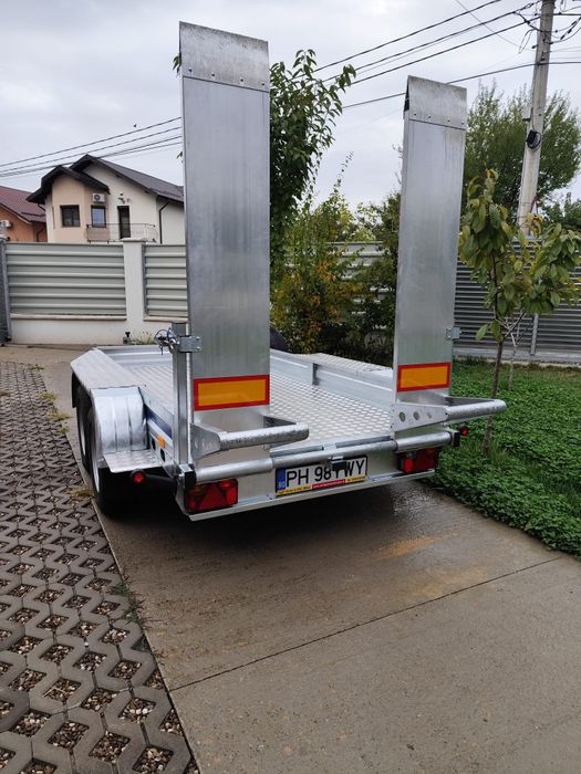 Remorcă transport utilaje