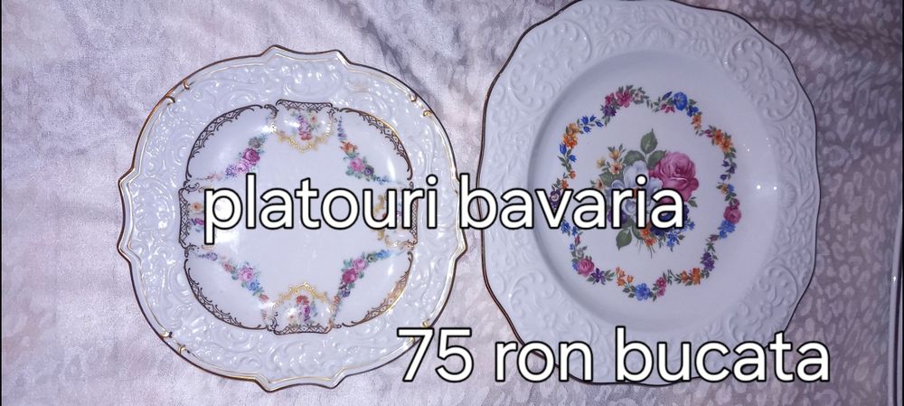 Platouri din portelan