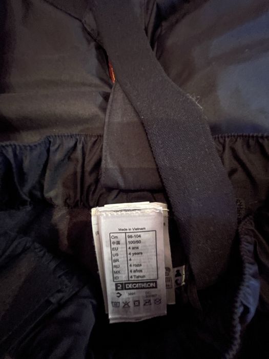 Pantaloni de ski Decathlon 4 ani