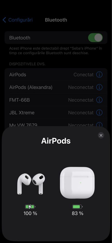 Airpods 3 NOI, Sigilate