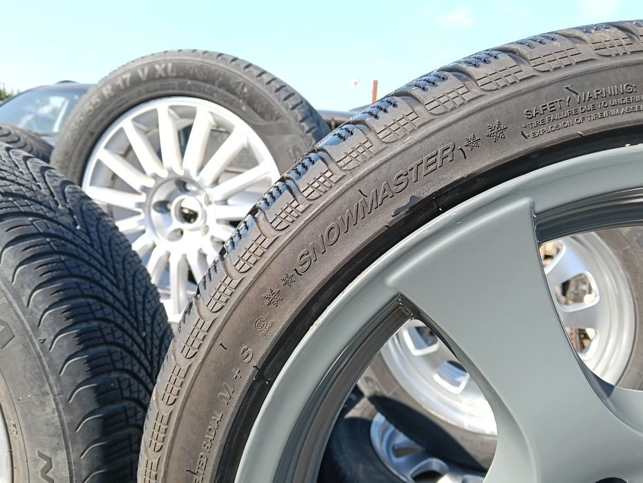 Jante R18 Audi/Vw + Anvelope 225/40/R18 Goodride Winter