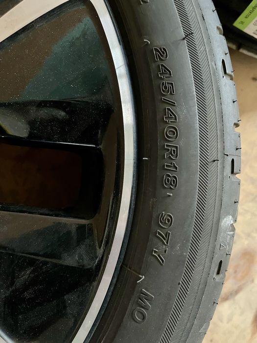 Jante Roti 18 Mercedes CLA A B Class Anvelope 225 45 18 / 245 40 R18