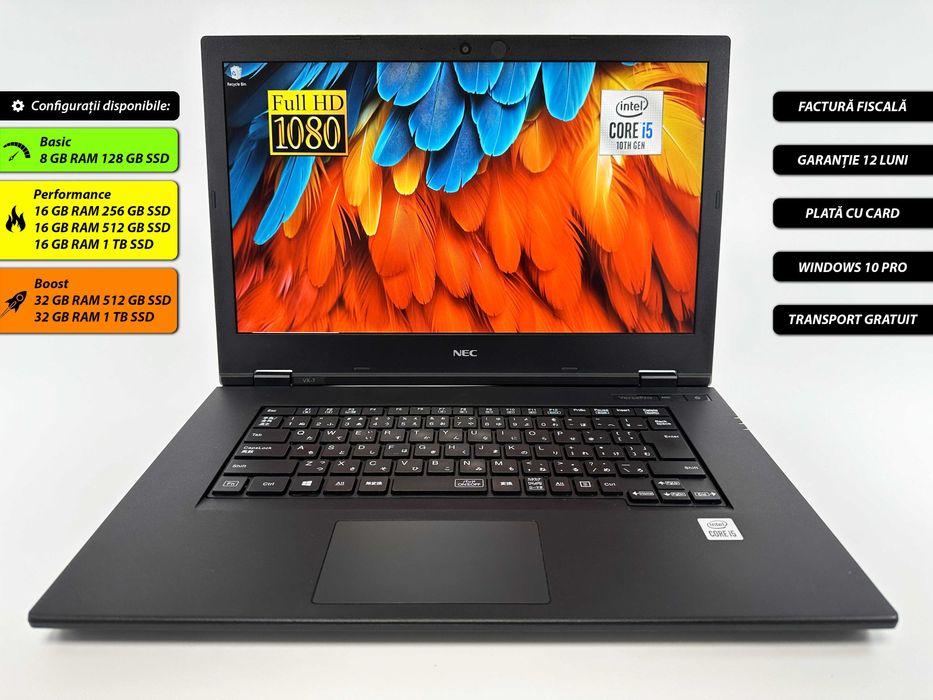 Laptop Nec Versa PRO i5-10th 15 inch Garantie 1 an Lichidare stoc