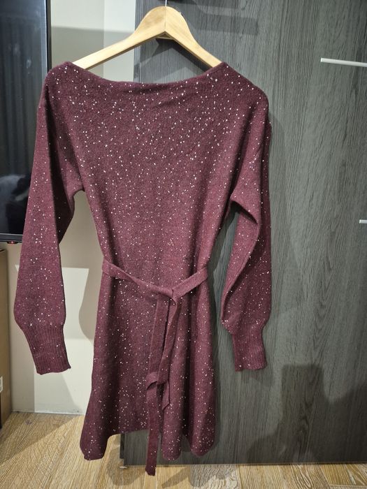Rochiță tricotata xs bordo