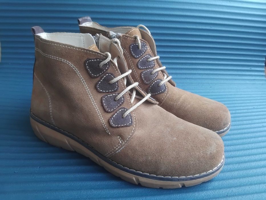 Дамски боти естествена кожа