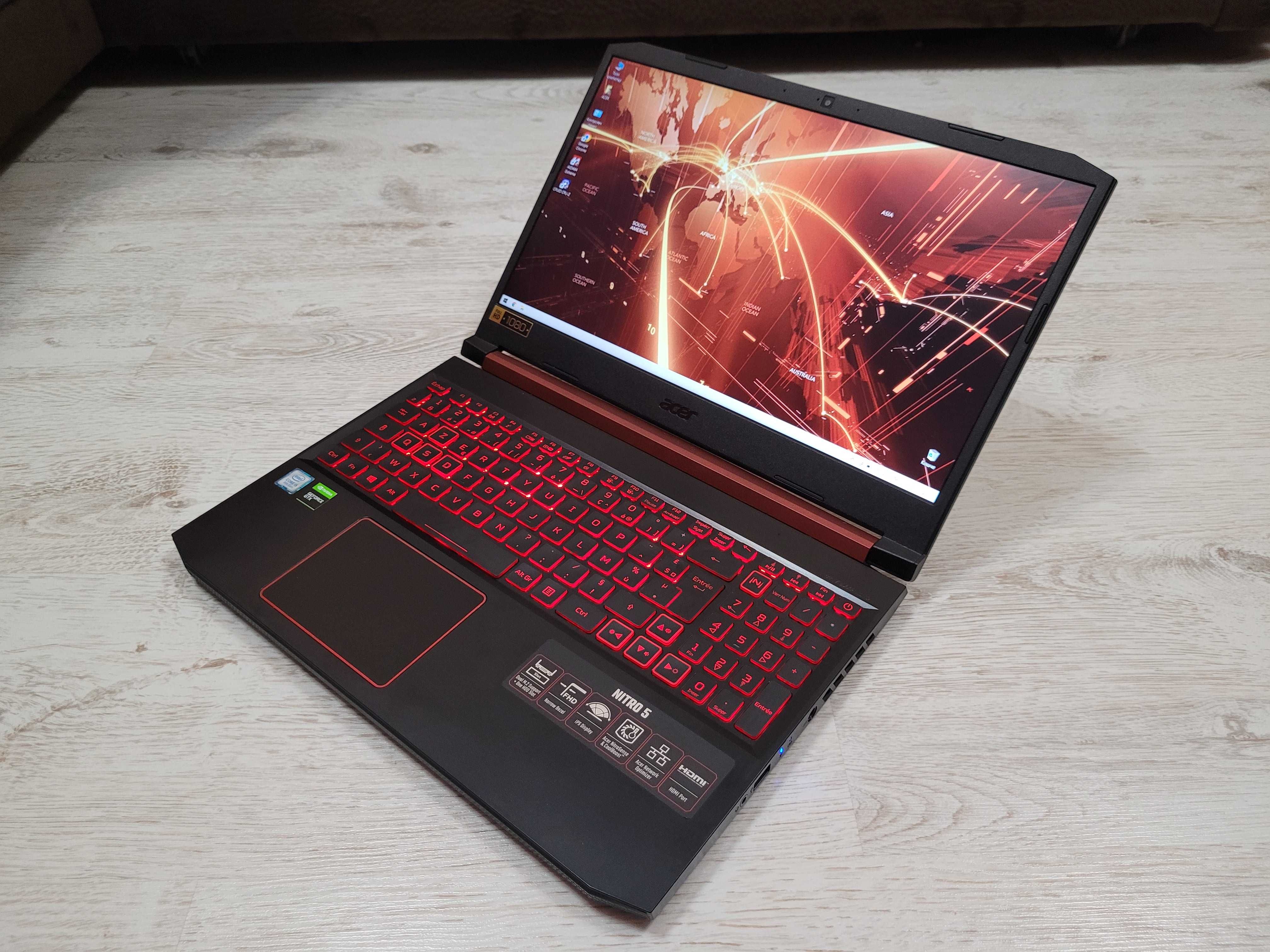 i5-9300h/GTX1650/8gb ram/SSD/IPS/acer nitro 5 gaming laptop лаптоп